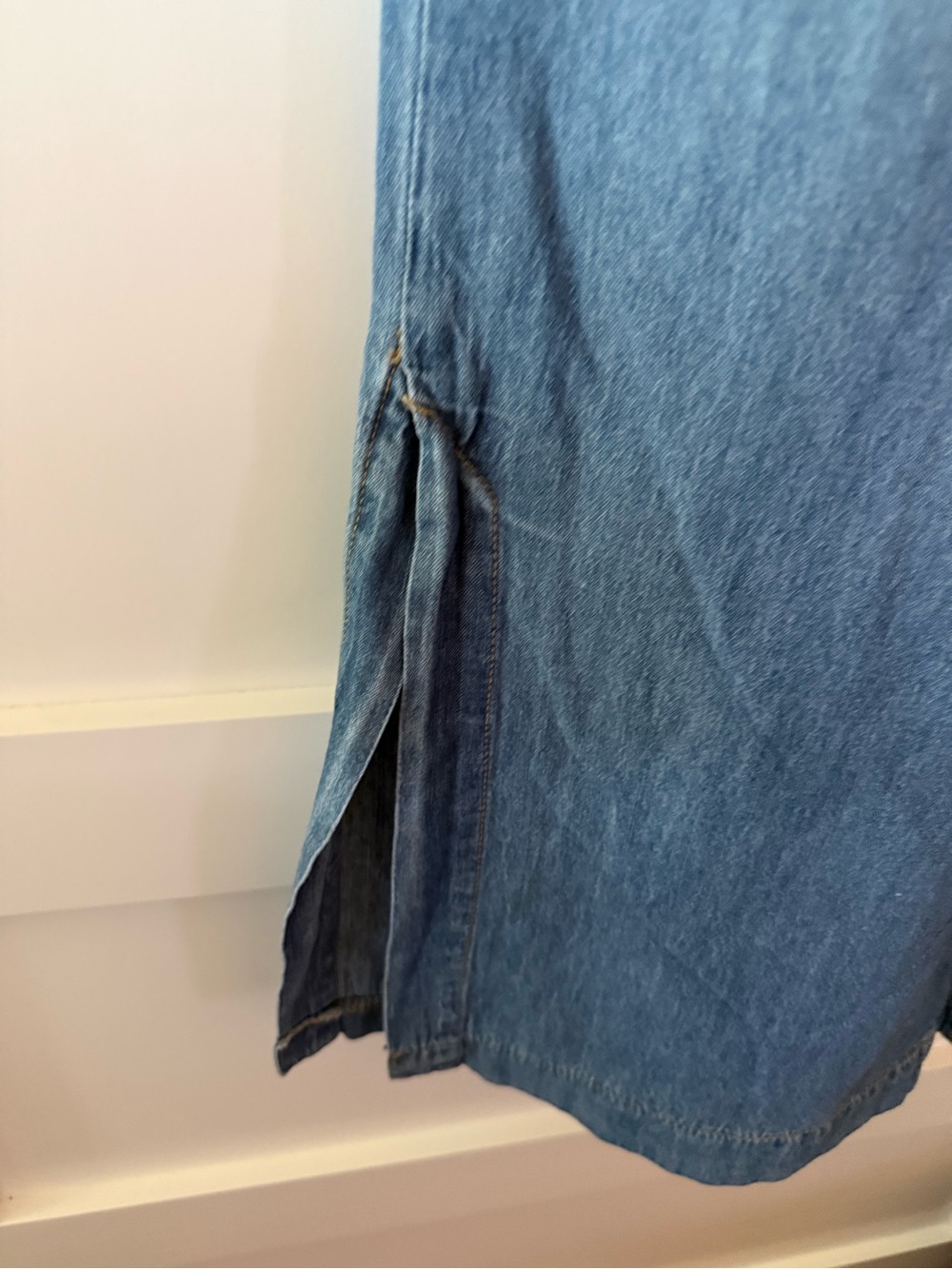 One 5 One Blue Wide-Leg Jeans Casual
comfy Relaxed side slits - Picture 4 of 9